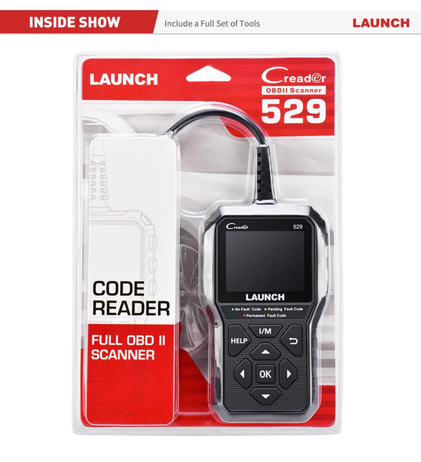 Nuevo launch creader 529 cr529 obd2 scanner diagnosis multimarca maquina diagnosis scaner automotriz escaner