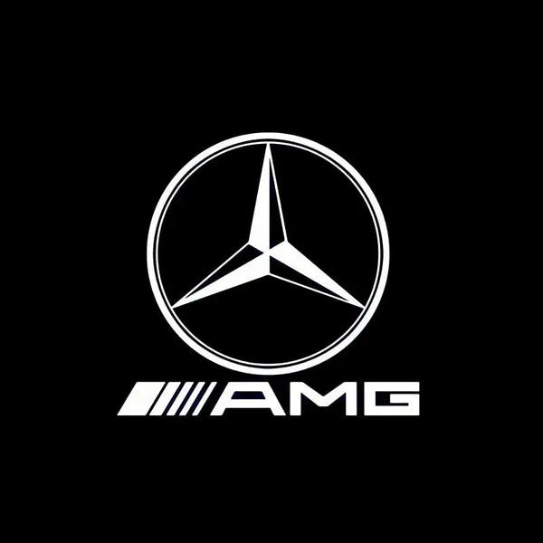 HD LED Car Door Welcome Projector Light For Mercedes Benz W205 W176 W212 W213 W166 X156 W167 X166 W177 X253 A E C GLC GLA Class