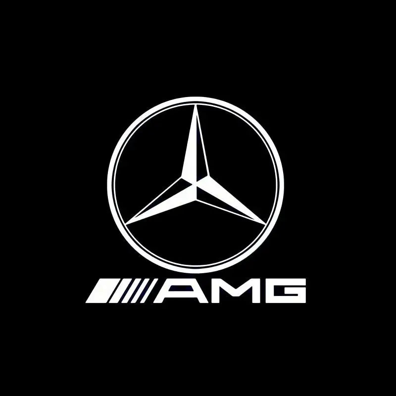 HD LED Car Door Welcome Projector Light For Mercedes Benz W205 W176 W212 W213 W166 X156 W167 X166 W177 X253 A E C GLC GLA Class