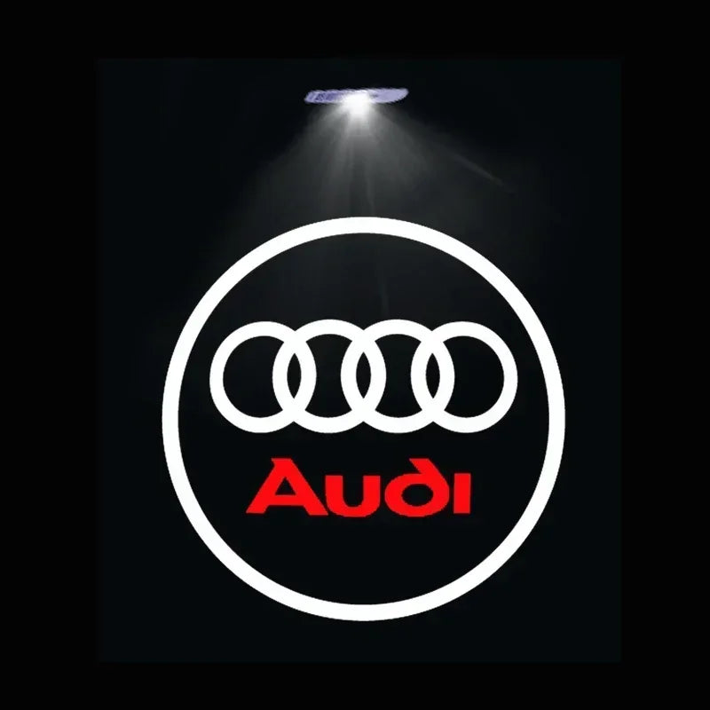 Luces LED de Bienvenida Audi – Alta Brillantez, 12V (2 o 4 Puertas)