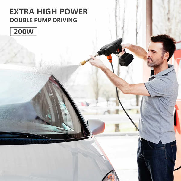 Hidrolavadora Portátil 50Bar – Compatible Batería Makita 24V
