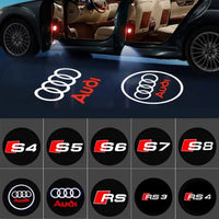 Luces LED de Bienvenida Audi – Alta Brillantez, 12V (2 o 4 Puertas)