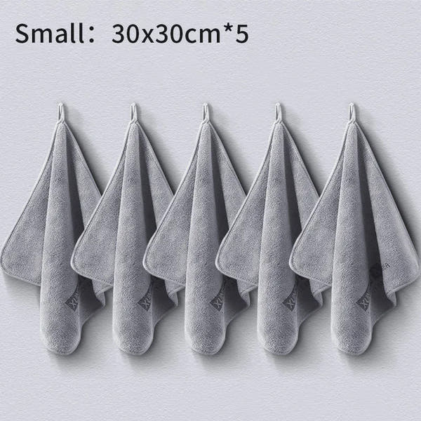 toalla de Microfibra Multifuncional – Suave, Anti rayones y Súper Absorbente (30x30 / 60cm)