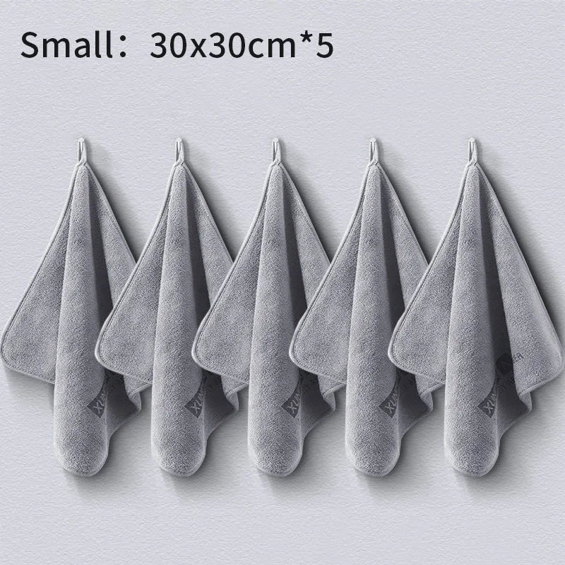 toalla de Microfibra Multifuncional – Suave, Anti rayones y Súper Absorbente (30x30 / 60cm)