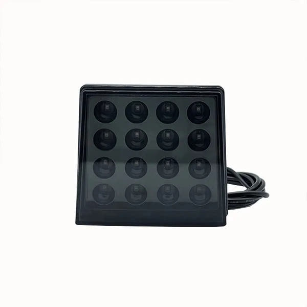 Luces antiniebla traseras LED de freno universales, luz de piloto trasera cuadrada, lámpara de parachoques trasero