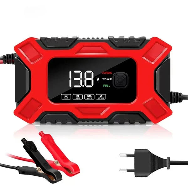 Revive tu batería! Cargador Inteligente 12V 6A con Pantalla LCD y Reparación Automática