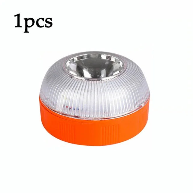 Luz recargable Dgt V16, luz de advertencia intermitente estroboscópica de inducción magnética para ayuda de emergencia de coche homologada