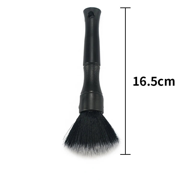 Cepillo ultrasuave para detalles de Interior de coche, cerdas sintéticas, plumero, accesorios de limpieza automática