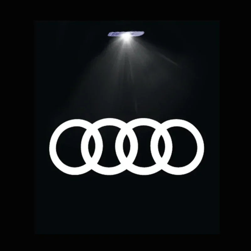 Luces LED de Bienvenida Audi – Alta Brillantez, 12V (2 o 4 Puertas)