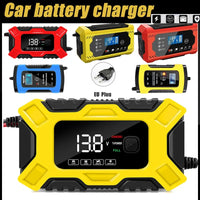 Revive tu batería! Cargador Inteligente 12V 6A con Pantalla LCD y Reparación Automática