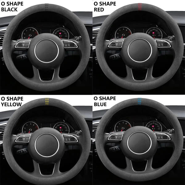 Funda Volante Premium Gamuza VW – Antideslizante & Elegante