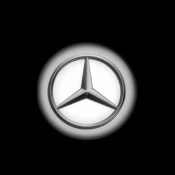 HD LED Car Door Welcome Projector Light For Mercedes Benz W205 W176 W212 W213 W166 X156 W167 X166 W177 X253 A E C GLC GLA Class