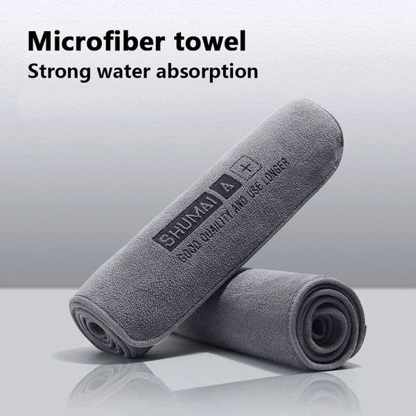 toalla de Microfibra Multifuncional – Suave, Anti rayones y Súper Absorbente (30x30 / 60cm)