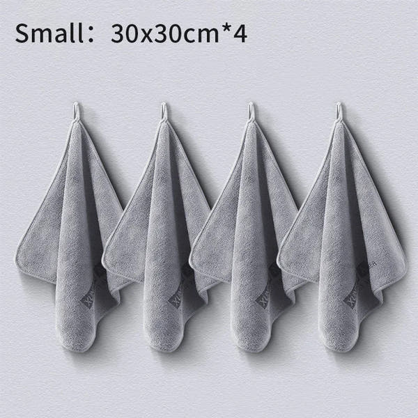 toalla de Microfibra Multifuncional – Suave, Anti rayones y Súper Absorbente (30x30 / 60cm)