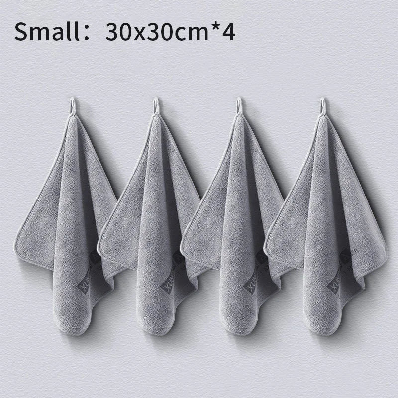 toalla de Microfibra Multifuncional – Suave, Anti rayones y Súper Absorbente (30x30 / 60cm)