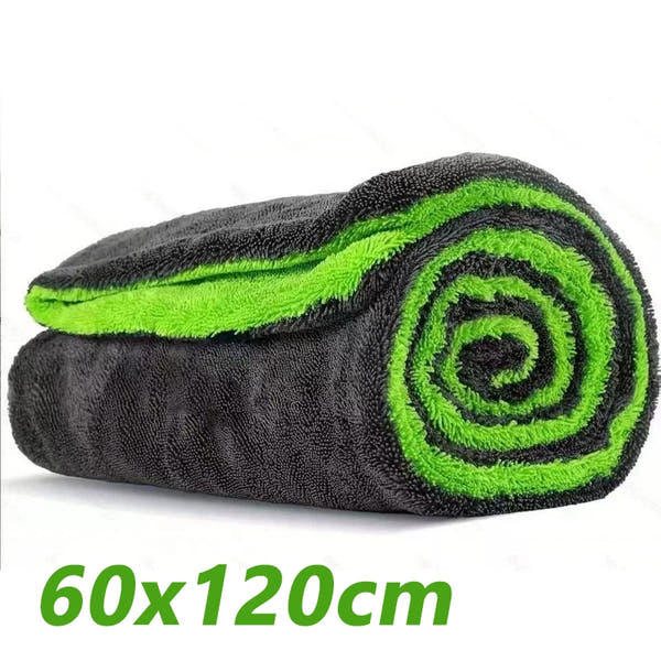 Toalla de Secado para Autos 1400GSM – Microfibra Premium, Súper Absorbente y Extra Grande (60x120cm)