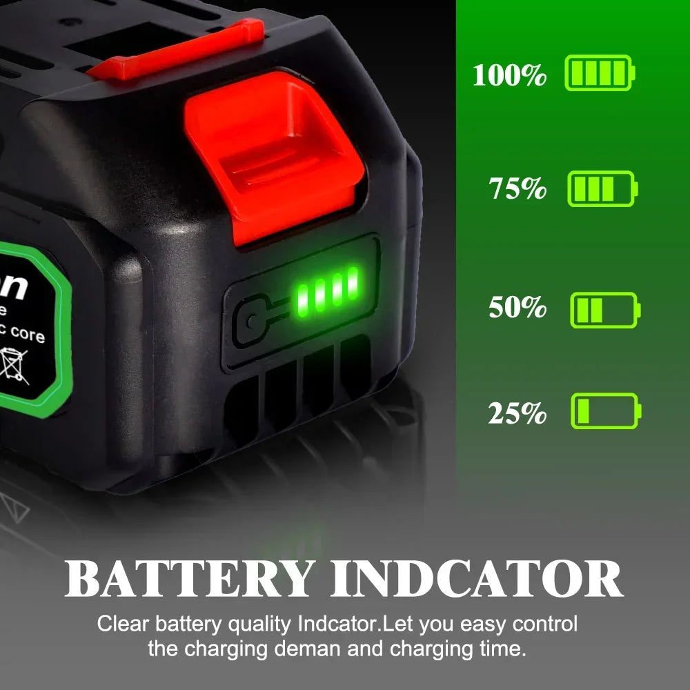 Mini Motosierra Inalámbrica 6” 18V con 2 Baterías | Corte Rápido y Portátil