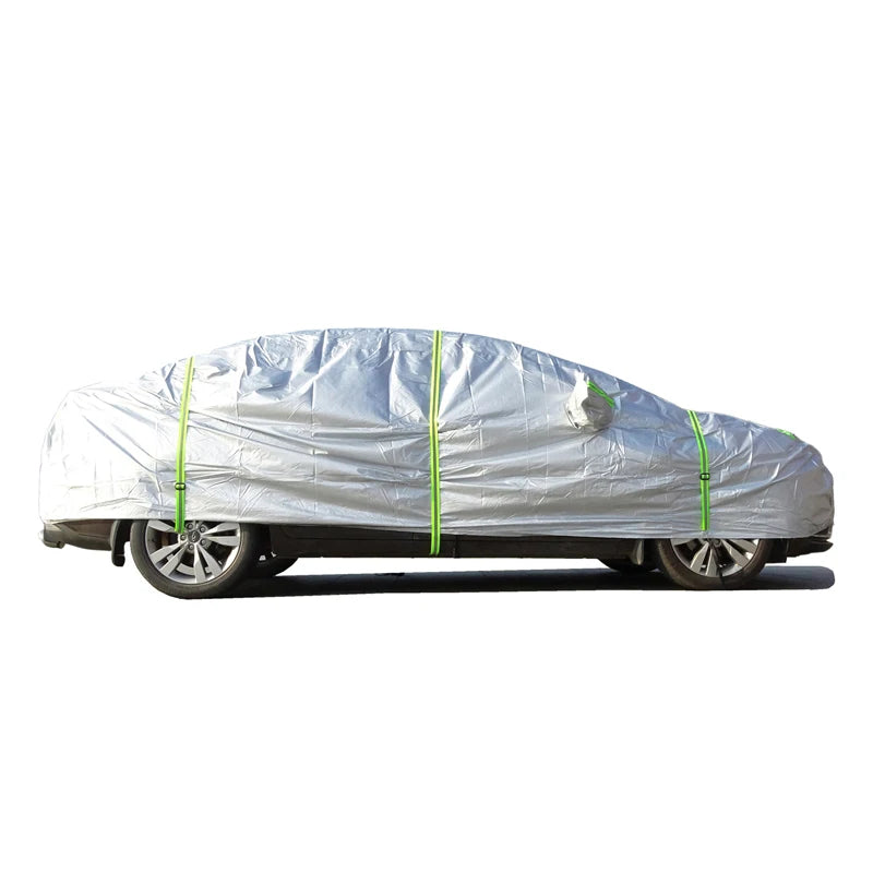 Cubierta de coche protección exterior cubierta de nieve Exterior completa sombrilla cubierta de protección a prueba de polvo Universal