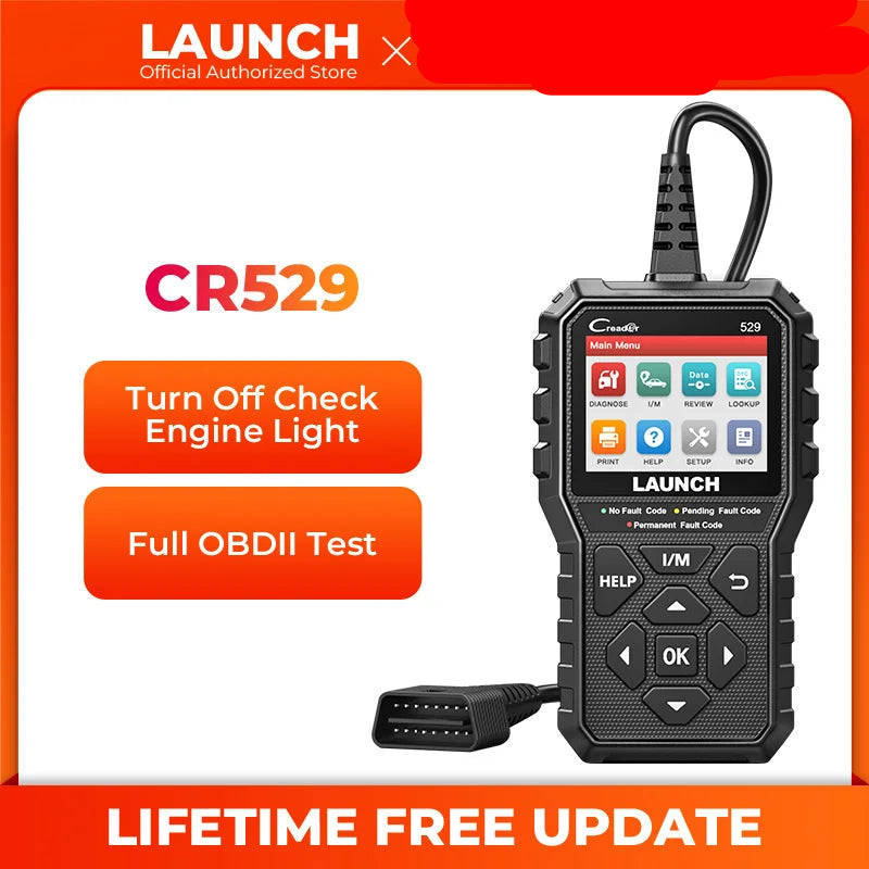 Nuevo launch creader 529 cr529 obd2 scanner diagnosis multimarca maquina diagnosis scaner automotriz escaner