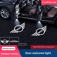 Luces LED de Bienvenida para Puertas MINI – Proyección del Logotipo HD (2 Piezas)