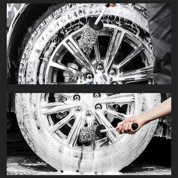 SEAMETAL-cepillo de microfibra para lavado de coches