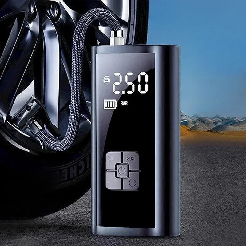 Car Wireless Air Pump Air Compressor Tire Ball Inflator LED Light Tyre Inflator 150PSI Electric for Car Motorcycles Bicycles