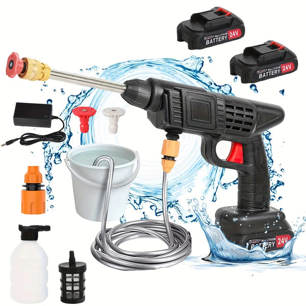 Hidrolavadora Portátil 50Bar – Compatible Batería Makita 24V