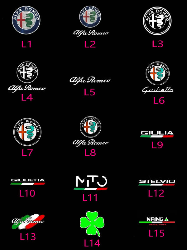 Luces LED de Bienvenida Alfa Romeo – Alta Brillantez, Plug & Play (12V, 2 Piezas)