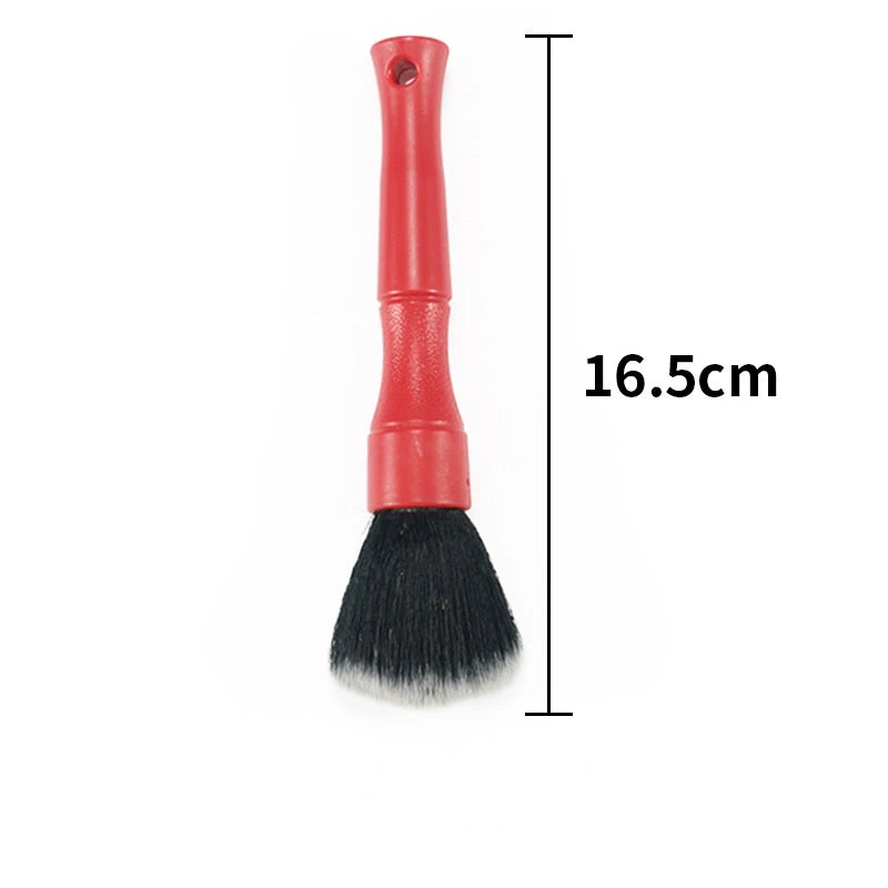 Cepillo ultrasuave para detalles de Interior de coche, cerdas sintéticas, plumero, accesorios de limpieza automática