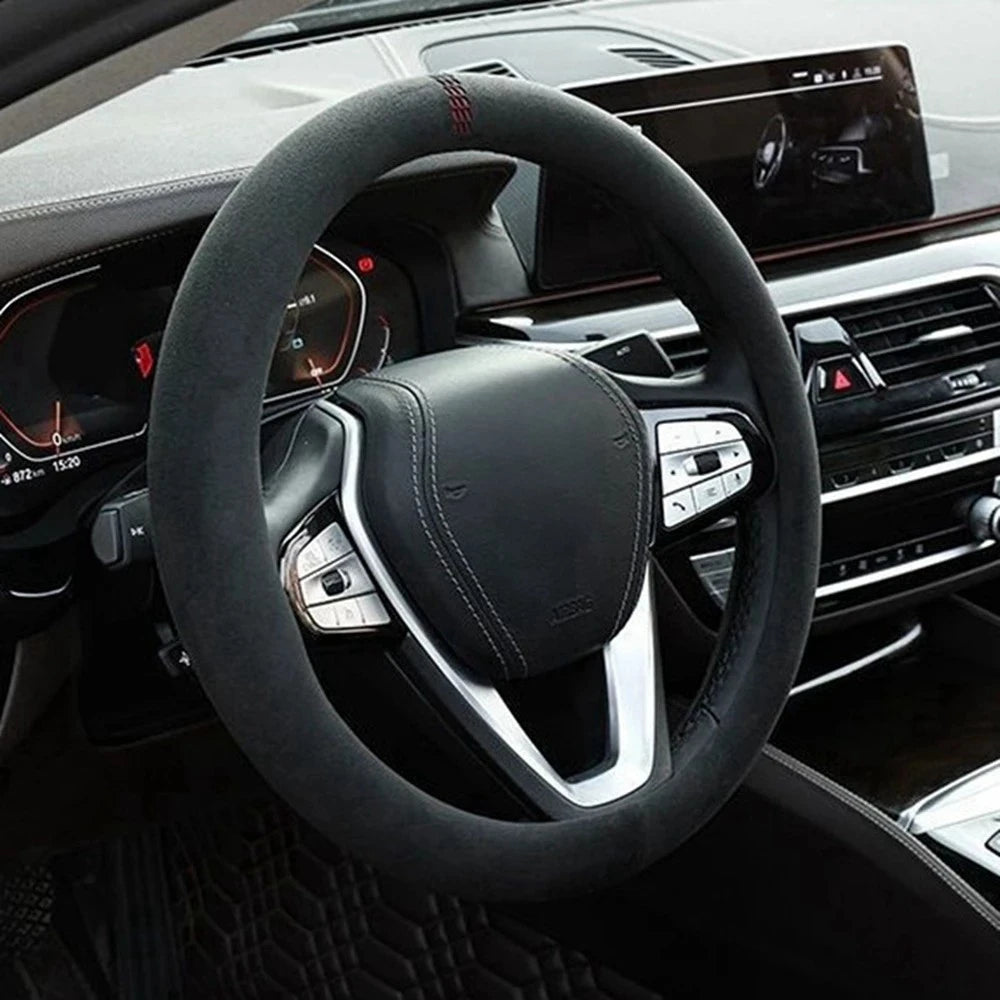 Funda Volante Premium Gamuza VW – Antideslizante & Elegante