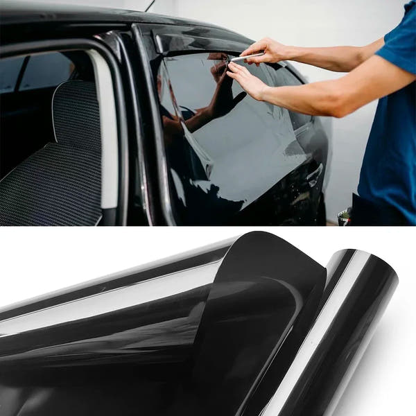 Película opaca para ventana de coche, película de privacidad para ventana, bloque UV de calor,