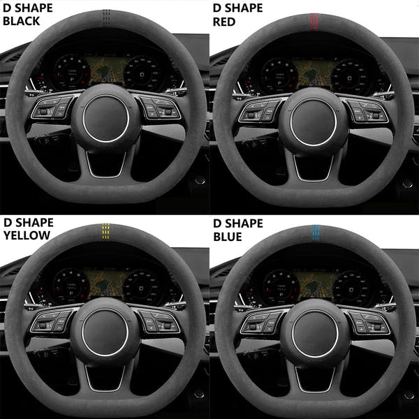 Funda Volante Premium Gamuza VW – Antideslizante & Elegante