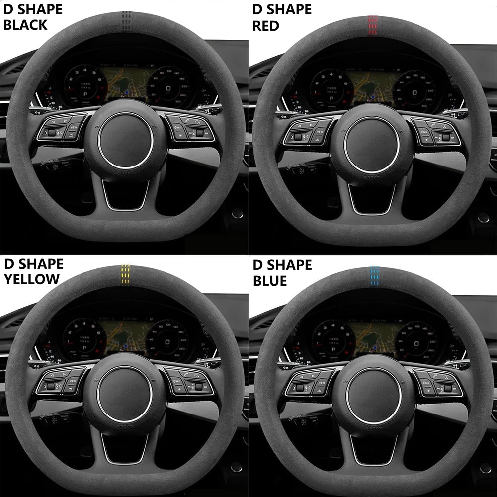 Funda Volante Premium Gamuza VW – Antideslizante & Elegante