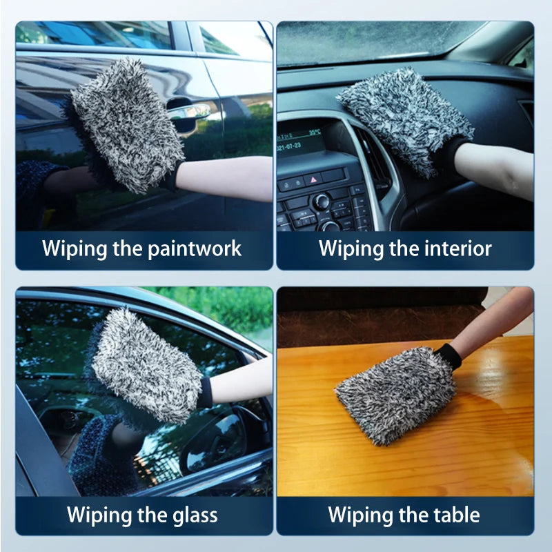 SEAMETAL-cepillo de microfibra para lavado de coches