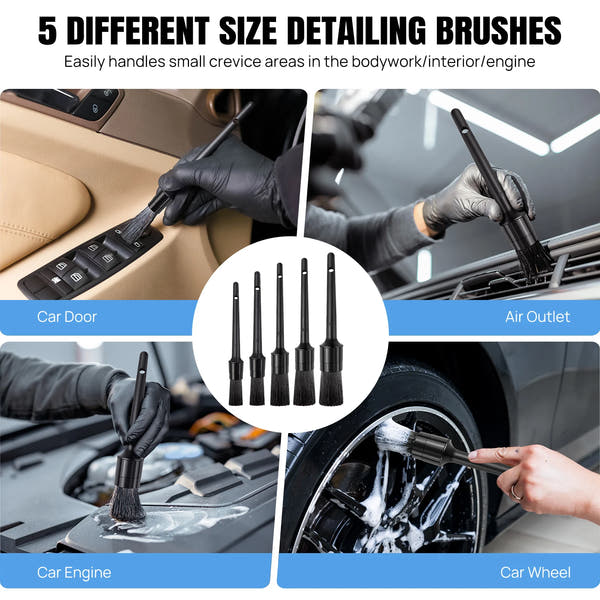 Kit de Limpieza y Detallado Profesional para Autos – 20+ Piezas Completas
