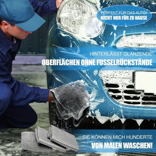 Kit de limpieza de automóviles de 11 piezas que incluye un cepillo para neumáticos, guantes de limpieza de microfibra, hace un excelente opción para limpieza de automóviles.
