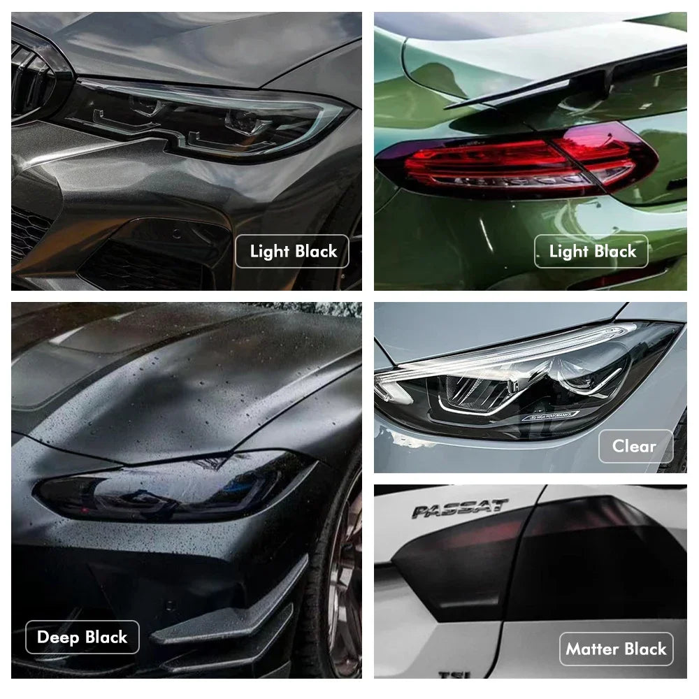 Película de PVC transparente brillante para faros delanteros, cubierta de envoltura de luz trasera, lámina adhesiva, cubierta blindada para automóviles   4.5   1213 valoraciones   ౹   10.000+ vendido(s)