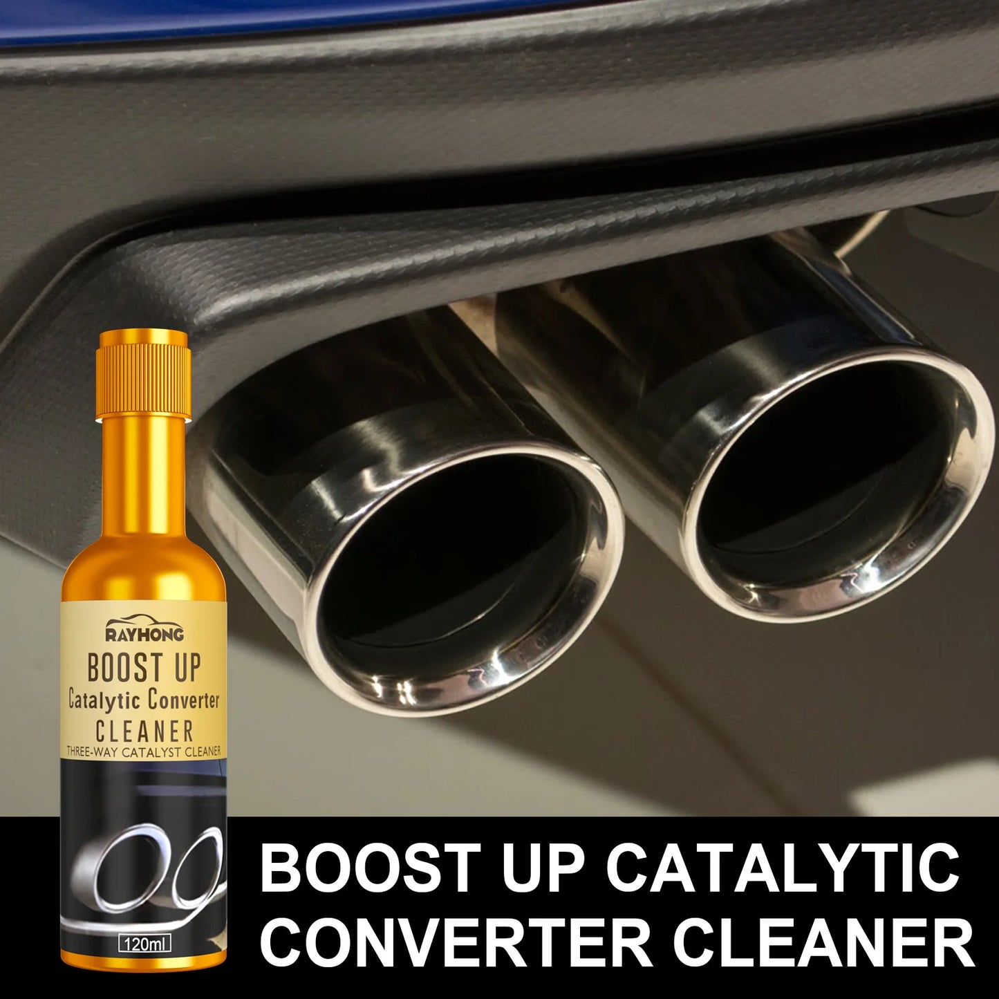 Limpiador de Convertidor Catalítico RAYHONG 120ml