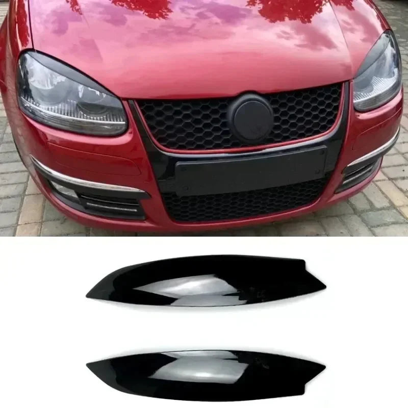 faros de coche cubierta de párpados de cejas Para VW GOLF 5