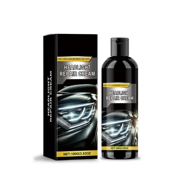 Kit de restauración de faros de coche, abrillantador químico, pulidor de faros, restaurador, juego de pasta de pulido, lijado de cera para faros de coche