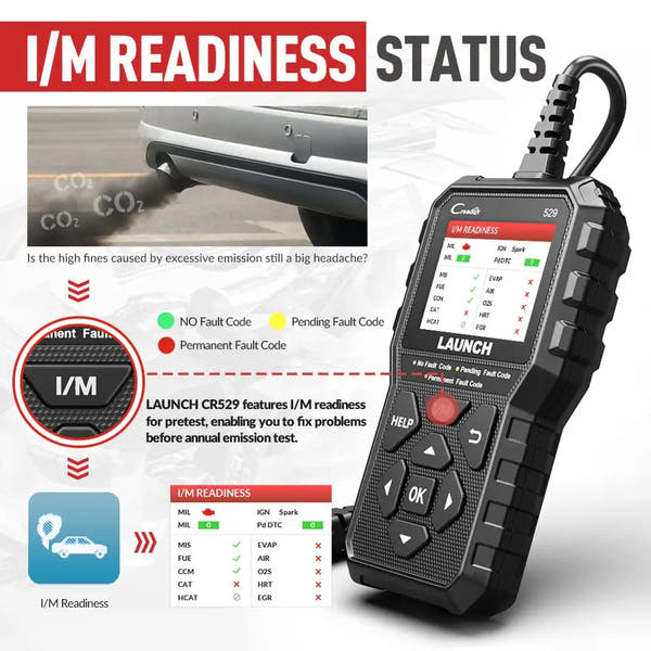 Nuevo launch creader 529 cr529 obd2 scanner diagnosis multimarca maquina diagnosis scaner automotriz escaner