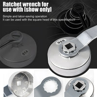 Rimoody, 15 Uds., llave para filtro de aceite de aleación de aluminio,