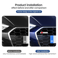 Emblema de productos para coche, parrilla, insignia de capó delantero, rejilla para Audi Sline