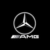 HD LED Car Door Welcome Projector Light For Mercedes Benz W205 W176 W212 W213 W166 X156 W167 X166 W177 X253 A E C GLC GLA Class