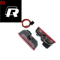2Pcs LED blue Welcome Projector Light Door Lamp For VW Golf 5 6 7 7N Touran CC Passat Magotan B6 B7 B8 Tiguan Car Styling