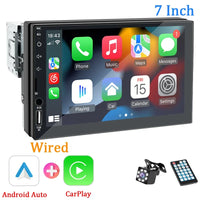 Pantalla 7” con Car Play & Android Auto | Radio Bluetooth con FM y USB – Modelo 7024