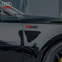 Emblema de productos para coche, parrilla, insignia de capó delantero, rejilla para Audi Sline