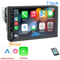 Pantalla 7” con Car Play & Android Auto | Radio Bluetooth con FM y USB – Modelo 7024