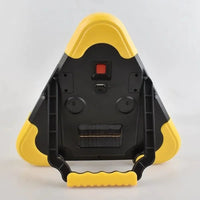 Triángulo de Emergencia LED Solar 3 en 1 | Luz de Advertencia Recargable