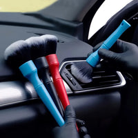 Cepillo ultrasuave para detalles de Interior de coche, cerdas sintéticas, plumero, accesorios de limpieza automática